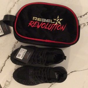 Cheer shoes new with tags black high top size 5.5